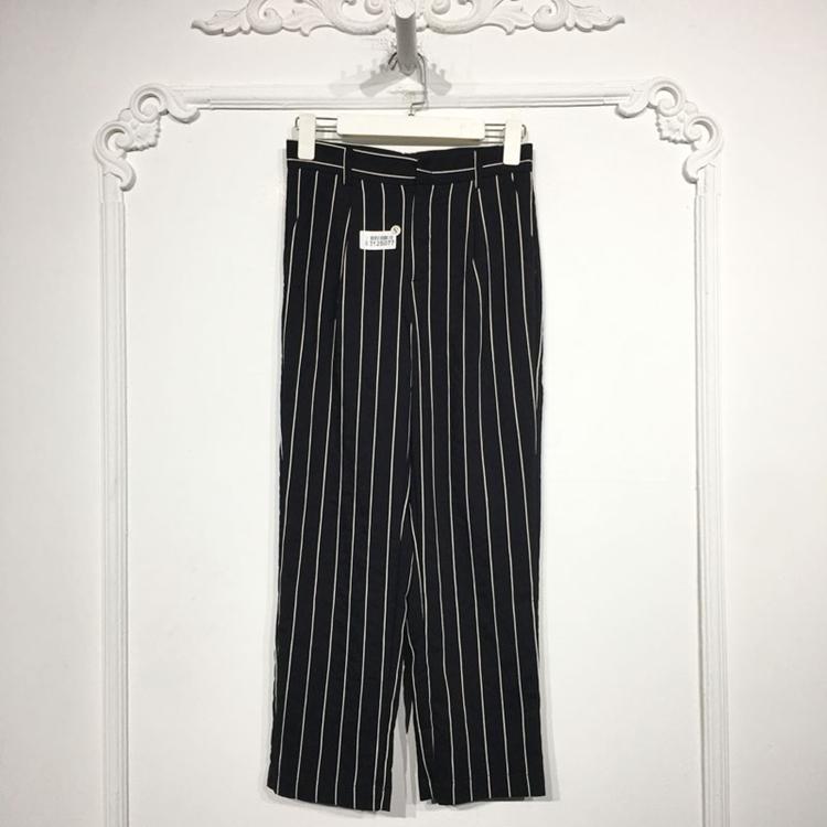 N系列 8212S077 时尚九分裤品牌女装折扣颦薪