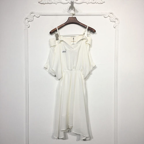 潮系列 8098S062 时尚连衣裙品牌女装折扣颦薪