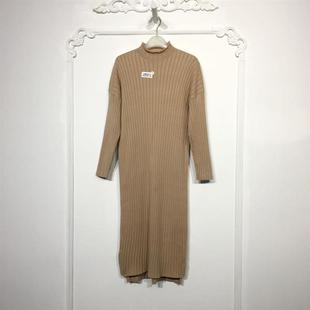 针织连衣裙品牌女装 时尚 折扣颦薪 8023S129 西树系列