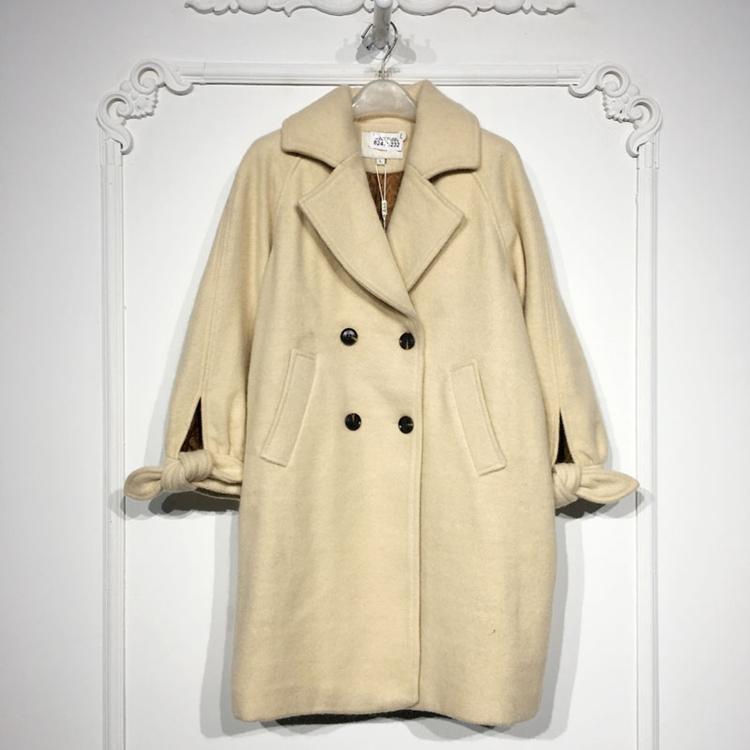 AM系列 8247S232 时尚毛呢外套品牌女装折扣颦薪