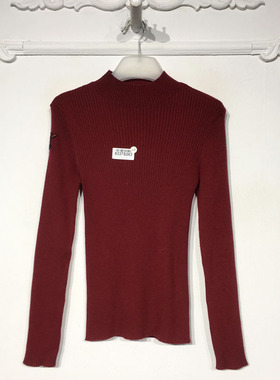 欧系列 8337S263 时尚针织衫品牌女装折扣颦薪