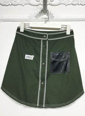 M系列 8170S183 时尚牛仔短裙品牌女装折扣颦薪