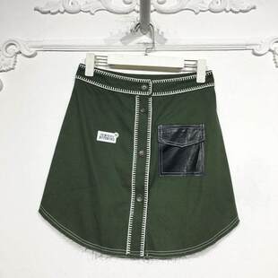 牛仔短裙品牌女装 时尚 折扣颦薪 8170S183 M系列