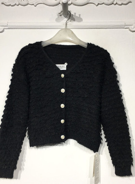 容系列 8324S171 时尚针织开衫品牌女装折扣颦薪