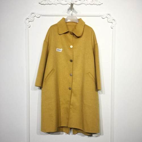 容系列 8151S101 时尚双面呢毛呢外套品牌女装折扣颦薪