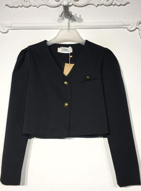 录系列 8335S008 时尚短款外套品牌女装折扣颦薪