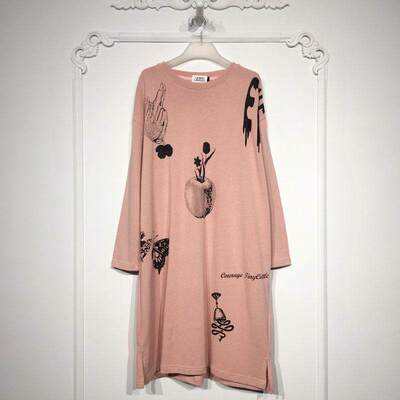 潮系列 LM06282 时尚连衣裙品牌女装折扣颦薪