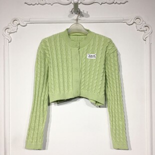 品牌女装 依L系列 针织开衫 时尚 折扣颦薪 8304S114