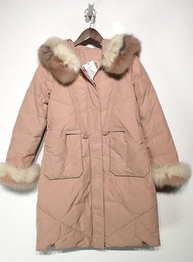 潮系列 Z01-A01560 时尚羽绒服品牌女装折扣颦薪