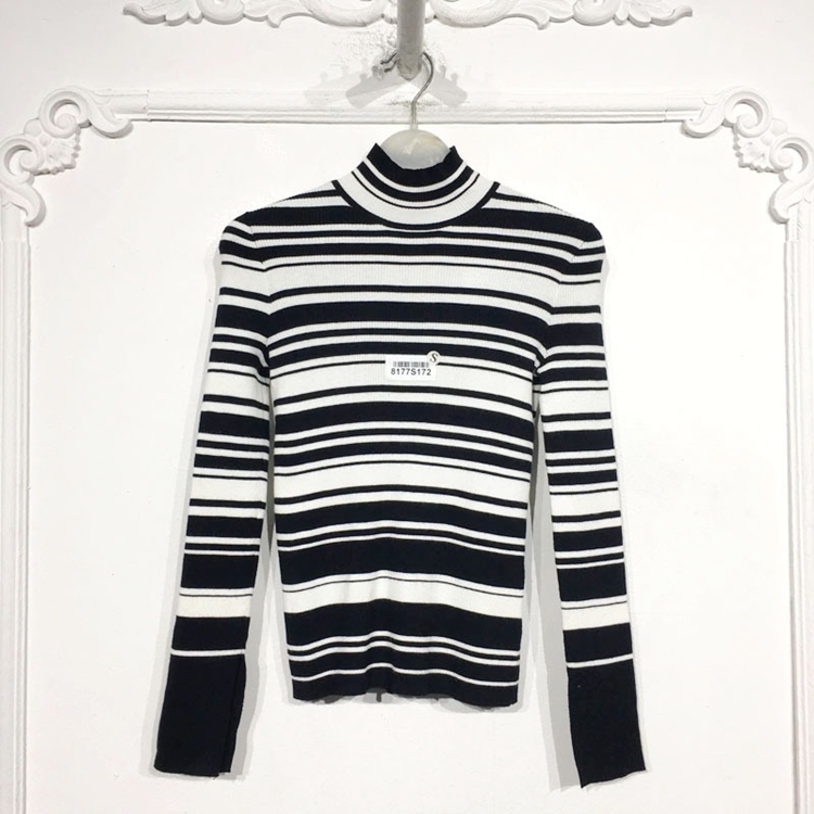 欧系列 8177S172 时尚针织衫品牌女装折扣颦薪