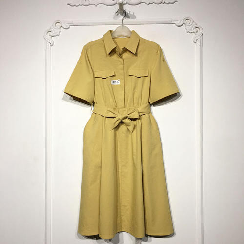 帛LY系列 LM08321 时尚连衣裙品牌女装折扣颦薪
