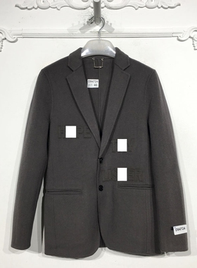 潮系列 D94724 时尚羊毛双面呢毛呢外套品牌男装折扣馨