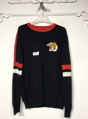 欧旗下T系列 LM09427 时尚针织衫品牌男装折扣颦薪