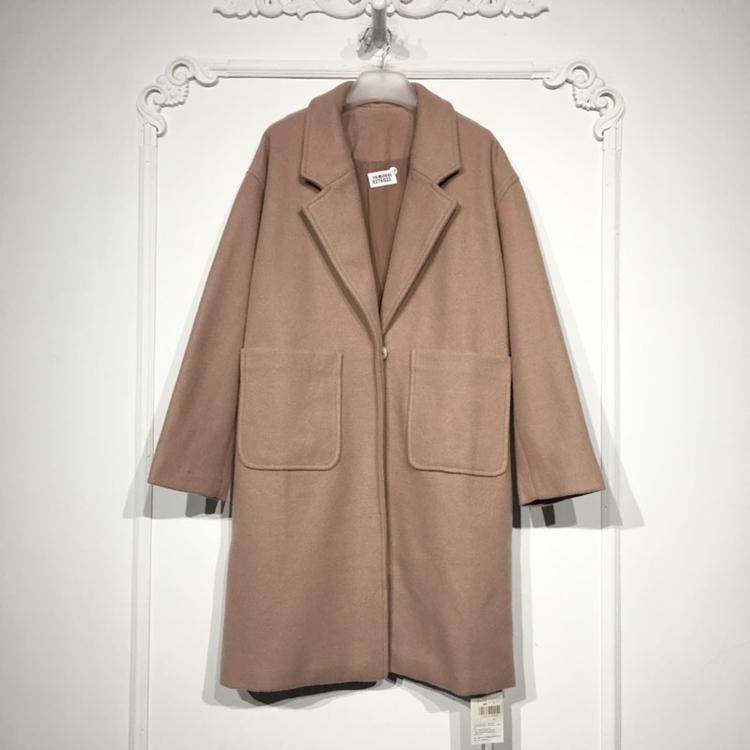 西树系列 8276S233 时尚毛呢外套品牌女装折扣颦薪