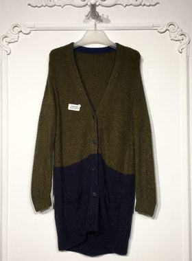 欧系列 8321S097 时尚针织开衫品牌女装折扣颦薪