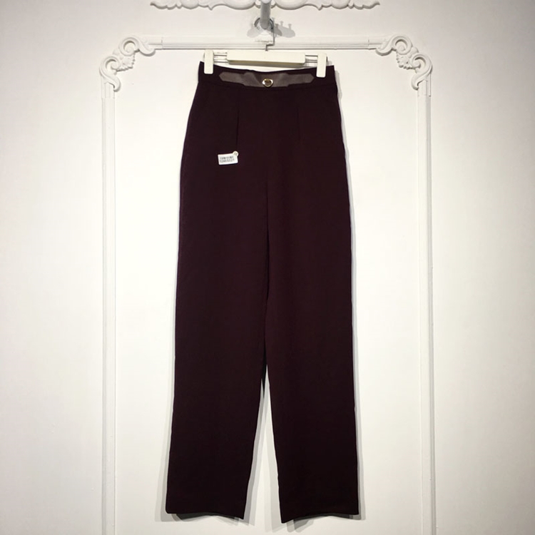 N系列 8246S021 时尚长裤品牌女装折扣颦薪