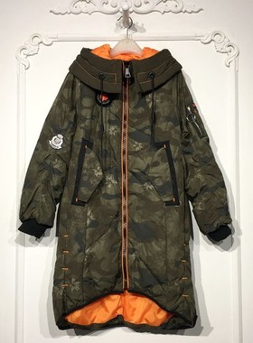 西树系列 8275S181 时尚羽绒服品牌女装折扣颦薪