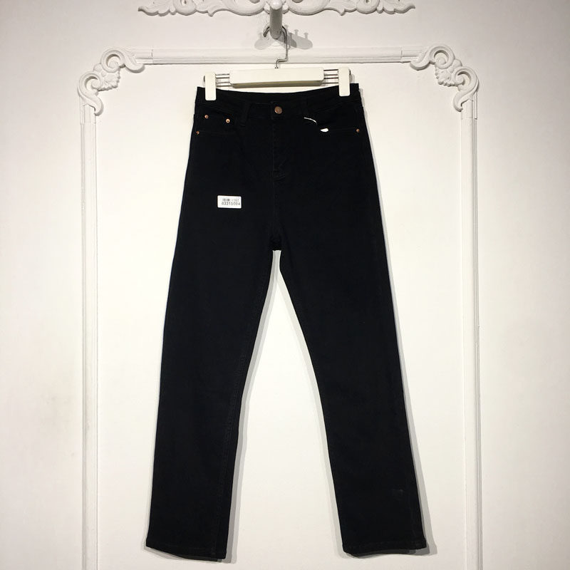 容系列 8331S094 时尚牛仔长裤品牌女装折扣颦薪