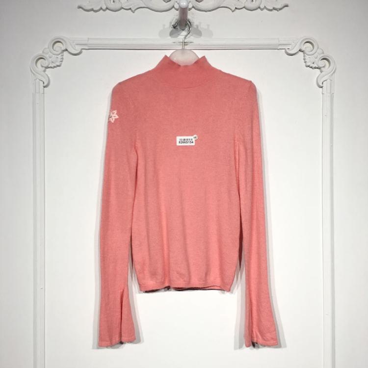 欧系列 8266S154 时尚针织衫品牌女装折扣颦薪