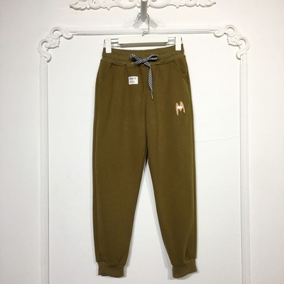 N系列 D98090 时尚绒里卫裤品牌女装折扣颦薪