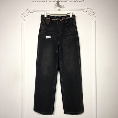 容悦 8330S291 时尚牛仔长裤品牌女装折扣颦薪