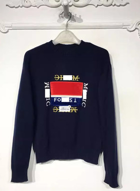 欧系列 8289S194 时尚针织衫品牌女装折扣颦薪