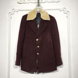 时尚 PF10446 毛呢外套品牌折扣颦薪 男装 潮系列