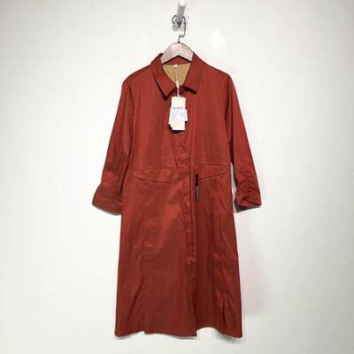 潮系列 Z01-A01221 时尚风衣外套品牌女装折扣颦薪