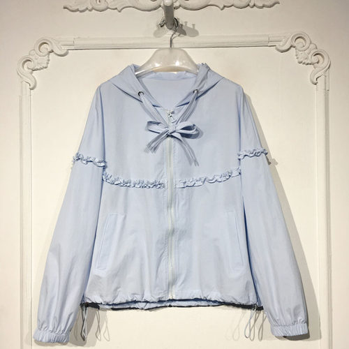 容悦 YB001051 时尚短款外套品牌女装折扣颦薪