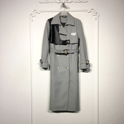 容悦 8338S154 时尚风衣外套品牌女装折扣颦薪