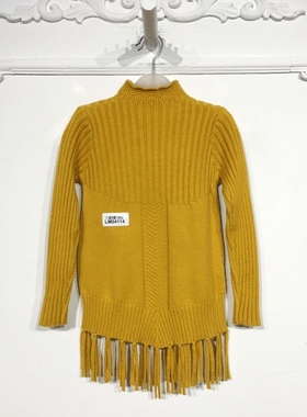 YJ系列 LM04114 时尚针织衫品牌童装折扣馨