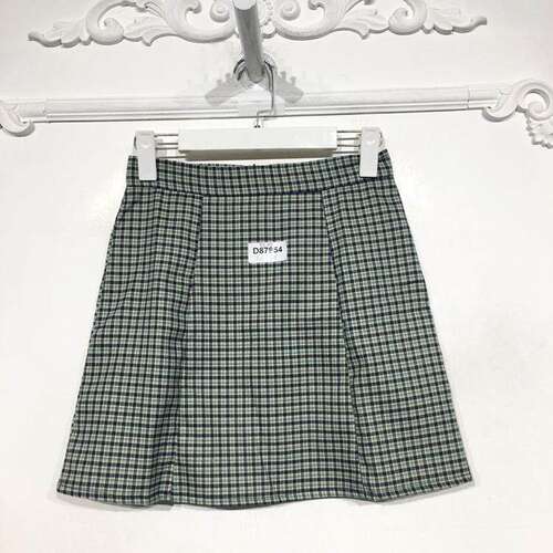 潮系列 D87954 时尚短裙品牌女装折扣颦薪