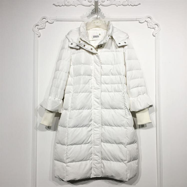 欧旗下FP系列 8043S035 时尚长款羽绒服品牌女装折扣颦薪