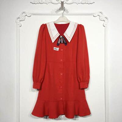 N系列 8132S069 时尚连衣裙品牌女装折扣颦薪