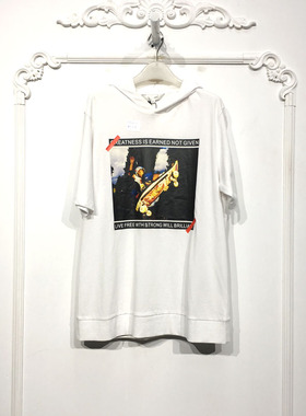 欧旗下T系列男装 ZBD84502 时尚卫衣品牌折扣饕