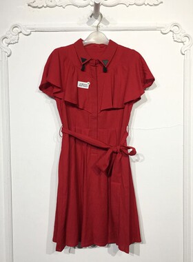 帛LY系列 8207S021 时尚连衣裙品牌女装折扣颦薪