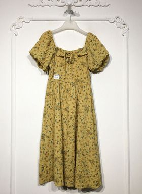 潮系列 D99070 时尚连衣裙品牌女装折扣馨薪