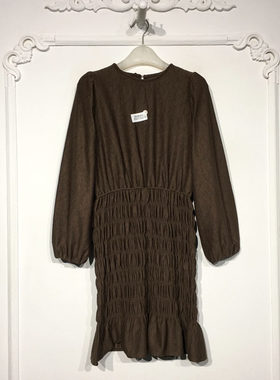 YZQ系列 8331S286 时尚连衣裙品牌女装折扣颦薪