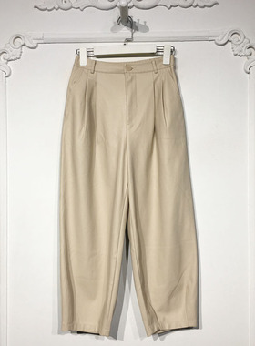 潮系列 LM08916 时尚八分裤品牌女装折扣颦薪