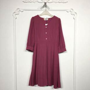 连衣裙品牌女装 时尚 折扣颦薪 8187S094 伊X系列