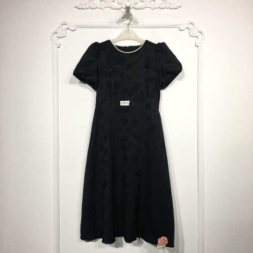 谧系列 8219S117 时尚连衣裙品牌女装折扣颦薪