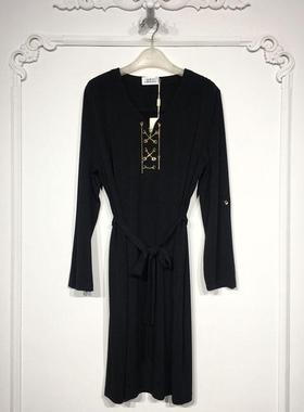 潮系列 LM06422 时尚连衣裙品牌女装折扣颦薪