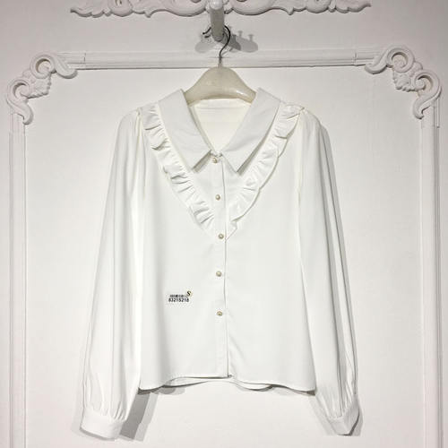 潮系列 8321S218 时尚衬衫品牌女装折扣颦薪