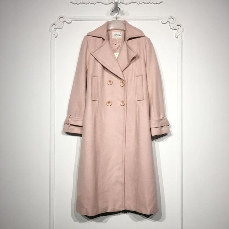 M.L系列 8274S184 时尚毛呢外套品牌女装折扣颦薪