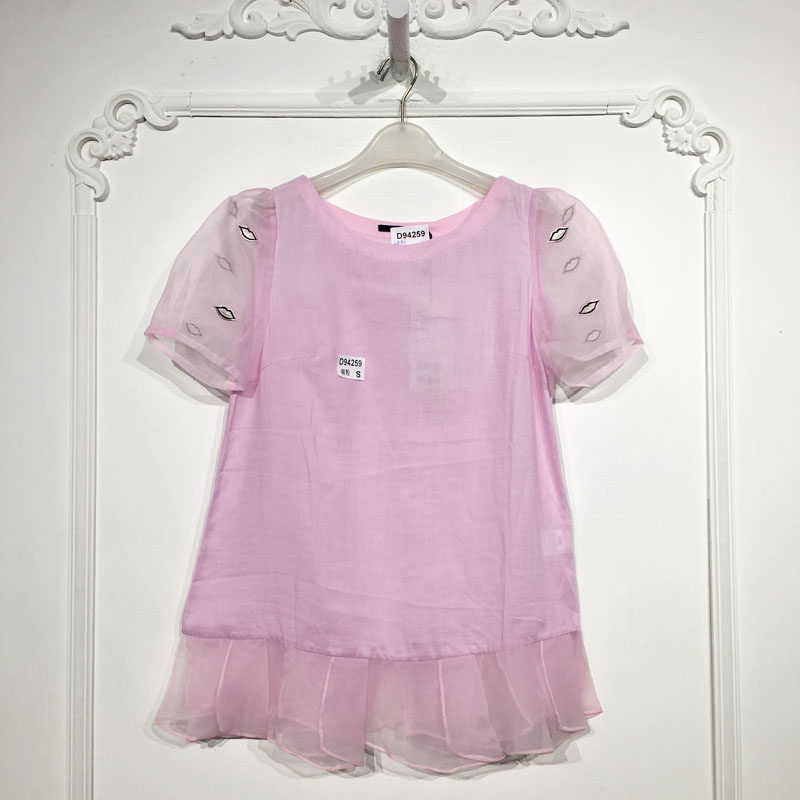 浪漫YS系列 D94259 时尚上装品牌女装折扣颦薪