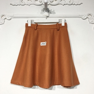 毛呢短裙品牌女装 时尚 折扣颦薪 8273S162 芭L系列