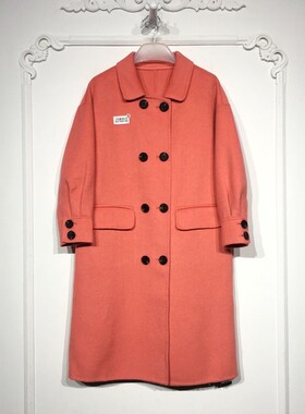 西树系列 8276S192 时尚羊毛双面呢毛呢外套品牌女装折扣颦薪