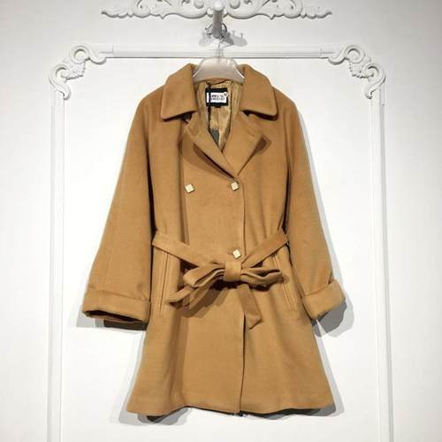 米LD系列 8248S197 时尚毛呢外套品牌女装折扣颦薪