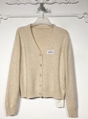 容系列 YB000485 时尚羊毛针织开衫品牌女装折扣颦薪