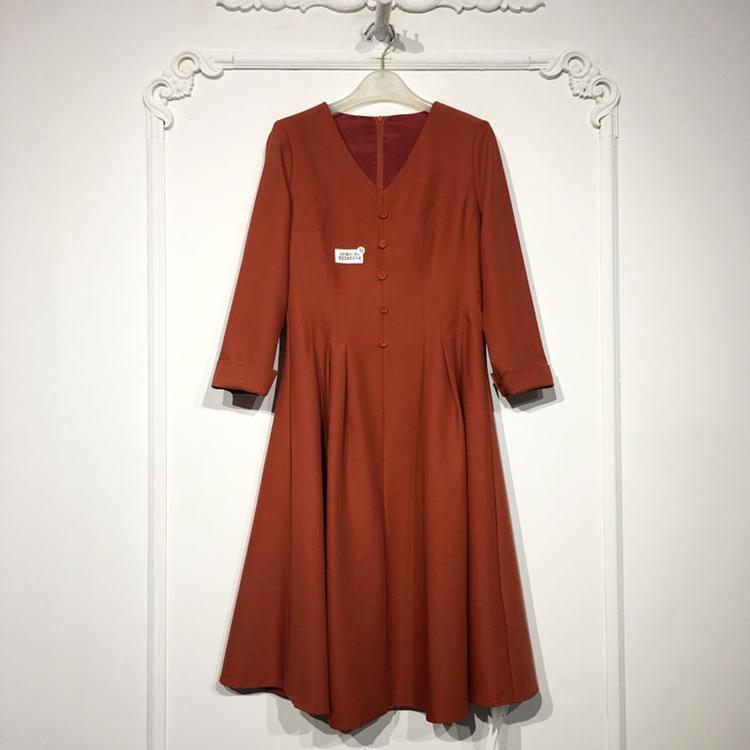 睿KB系列 8234S014 时尚连衣裙品牌女装折扣颦薪